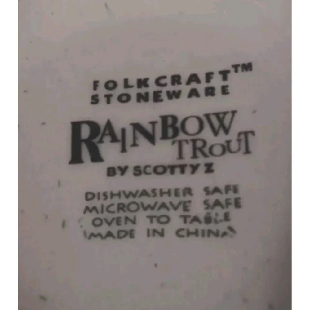 Folkcraft this stoneware